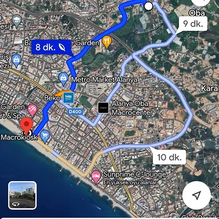 Silece Garden Uec Yatak Odali * Alanya