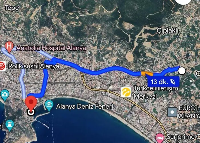 Silece Garden üç Yatak Odalı Alanya