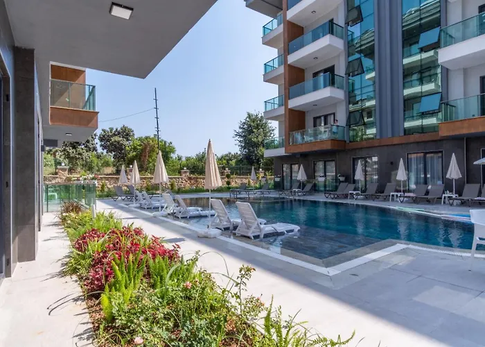 Silece Garden Uec Yatak Odali 알란야