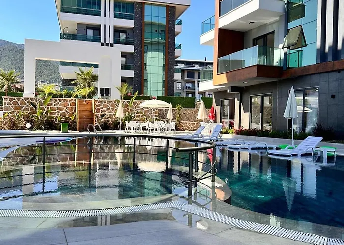 דירה Silece Garden Uec Yatak Odali אלאניה